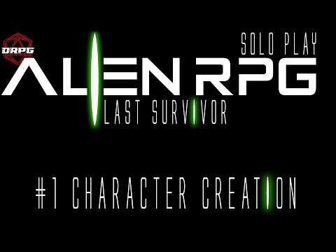 ALIEN RPG | SOLO PLAY - #1 CHARACTER CREATION