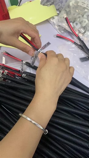 Production workshop, on-site shooting. #plugcord#batterylife#storagebattery#terminaloutput #Customization