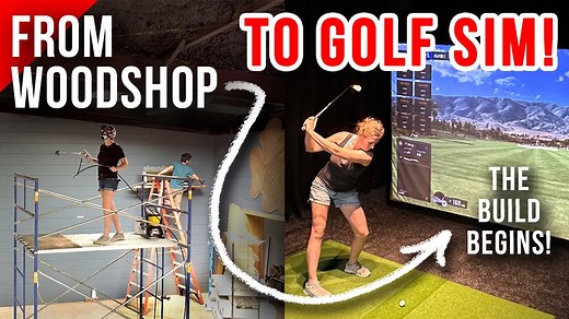 Simple DIY Golf Simulator Build for Your Home