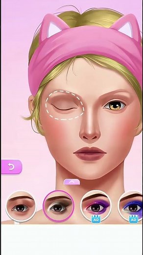 Makeup Salon Beauty Games Collection Relaxing Makeover ASMR Gameplay
