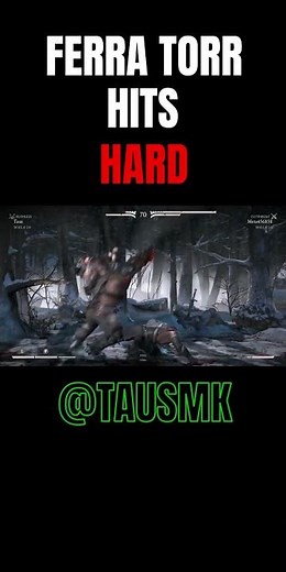 Ruthless Ferra Torr Has THE BEST Damage | #mortalkombat #mkx #mk1 #mk11 #fgc #shorts #fightinggames