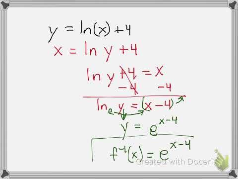 Inverse of Logarithms part 2
