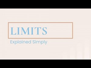 Limits Explained Simply: A Beginner's Guide #apcalc #apcalcab #apcalcprep