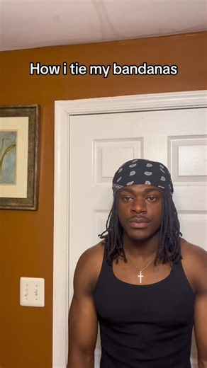 one of my go-to style’s #locs #dreadlocks #blackhair | bandana with locs