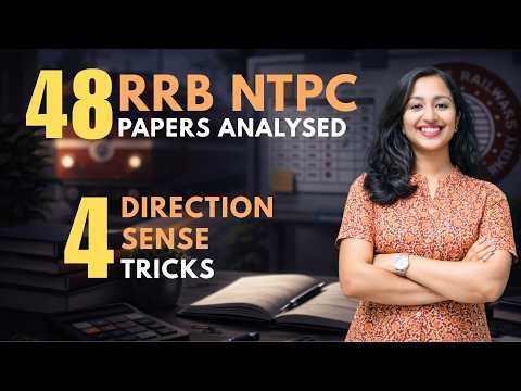 DIRECTION Questions in 5 Seconds 48 RRB NTPC 2025 Paper Analysis | SSC RRB MALAYALAM | RRB NTPC 2026