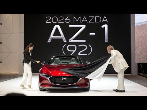 2026 Mazda Autozam AZ-1 In-Depth Review | What Makes This Small Supercar So Appealing?