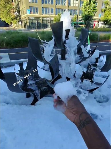 🌊 Seattle Waterfront Walk | I Found a Bubble Water Fountain! 💦