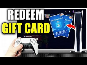 How To Redeem PlayStation Gift Card On PS5 Pro - Easy Guide