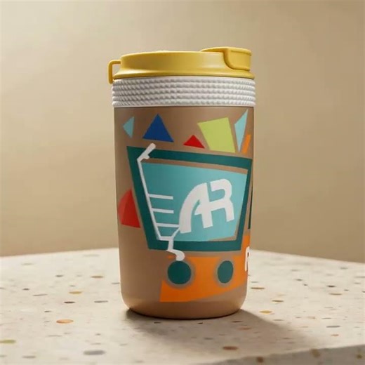Stainless Steel Car Coffee Mug 410ml