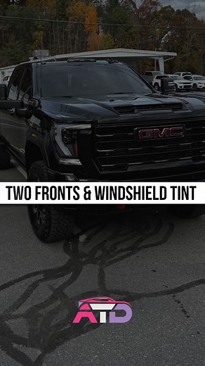 POV: bringing this GMC to the next level  Got the fronts tinted to match the rears, added a 50% windshield for that clean visibility + heat rejection combo, and finished it off with a 5% sunstrip for that sleek, finished look ☀️ A little behind-the-scenes of what goes into every tint job ✨ Call now to get your free quote! 570-242-6625 info.atdautospa@gmail.com 1250 N 9th St, Stroudsburg Appointments only | Attention To Detail Auto Spa | Facebook