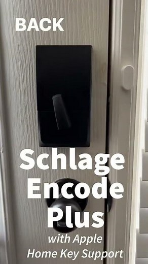 First Look at the New Schlage Encode Plus with Apple Home Keys Support