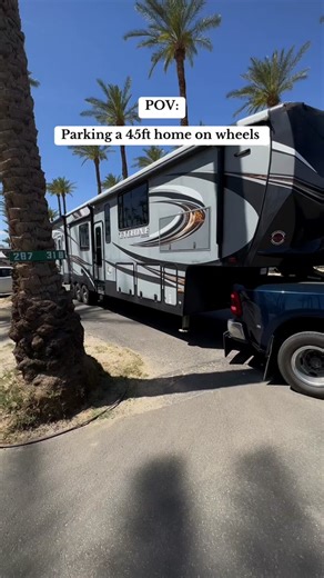 Parking a Large RV: Our Experience with a 45ft Camper