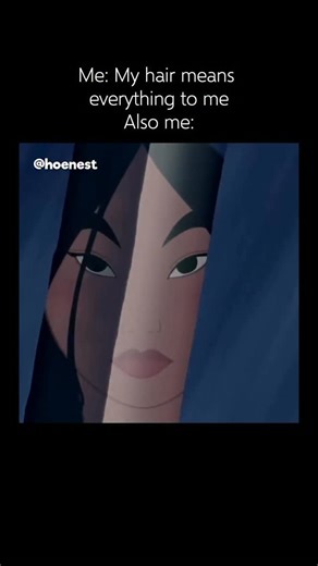 Hoenest on Instagram: "🎬 Fact: Mulan (1998) This scene captures the powerful moment when Mulan cuts her hair, marking her decision to take her father’s place and step into a role forbidden to her. Originally written to symbolize transformation, the act was designed to show that Mulan’s courage begins with sacrifice—letting go of how the world expects her to be in order to protect the people she loves. Interestingly, while the film centers on honor and duty, this quiet moment carries more weight