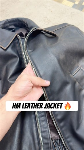 H&M Leather Jacket Review 🔥 #leather jacket #hm #jacket ket