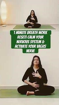 1-Minute Breathwork: Calm Anxiety NOW!