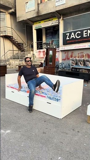 Single Bed with Drawers | Modern Storage Bed Design #singlebed #modernfurniture