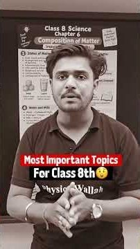 Class 8 Science 🔥 1st Term Exam IMP Topics! by Abhay Da Maharashtra Board #shorts #shortsfeed