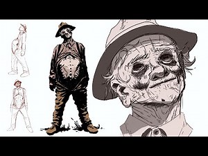 The First Witness - Horror Concept Art Process