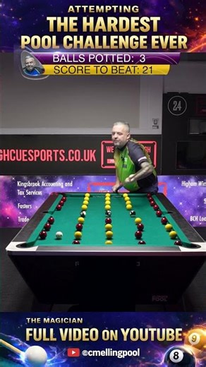 Attempting The Hardest Pool Challenge EVER Attempt - 4