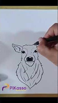 How to Draw a Deer Head Easy in Less Than One Minutes