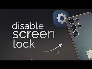 How to Disable Screen Lock on Android (tutorial)