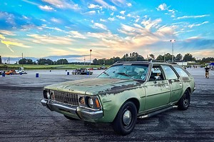 52K views · 491 reactions | Jacob Davis attempts to set a cannonball record in his 1972 AMC Hornet Sportabout, racing it from New York to LA as quickly as possible. See more here! --> https://www.hotrod.com/articles/cannonball-record-attempt-47-year-old-station-wagon-c2c-express-part-three/ | Hot Rod Magazine | Facebook