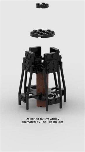 ‪@LEGO‬ City Water Tower | 3D Animation Build