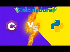 Programando uma calculadora simples - python vs c#