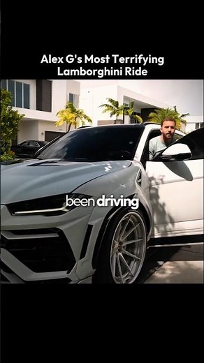 ALEX G'S MOST TERRIFYING LAMBO RIDE
