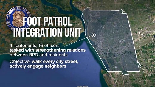 Buffalo residents show strong support for foot patrol policing in new survey