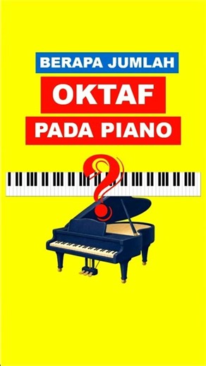 Jumlah Oktaf Pada Piano Standard