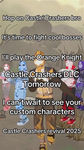 ErmineFTW | 🔥 CCPBPDLC TOMORROW!! 🔥 #fyppシ #game #castlecrashers #thebehemoth #battleblocktheater #alienhominid #alienhominidinvasion #ermineftw #fyp... | Instagram