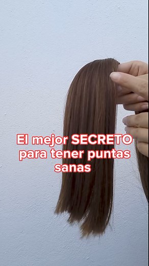 1M views · 4.7K reactions | El mejor secreto para tener puntas sanas #cabellohermoso #hairtutorial #cabellosano #hair #haircut #longhair #cabellosaludable #rapunzel #haircareroutine | Nally | Facebook
