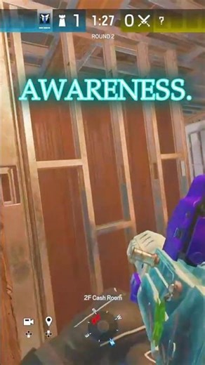 AWARENESS MATTERS. #siege #ps5 #r6siege #youtubeshorts #gaming #rainbowsix #pc #fyp