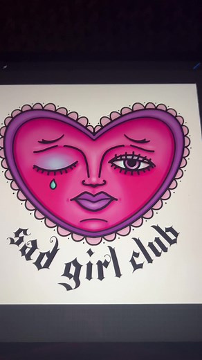 I think I should make more stickers #digitalart #art #illustration #artist #artistsoftiktok #procreate #process #processvideo #drawing #stickers