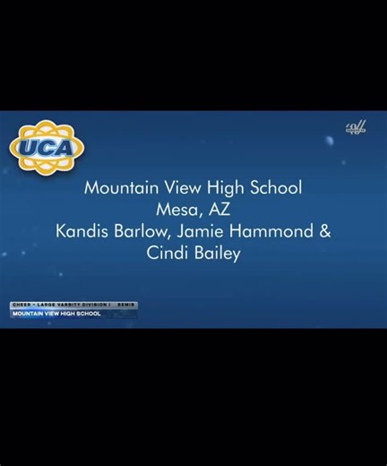 Mountain View Cheer on Instagram: "2026 LARGE D1 VARSITY 7TH IN THE NATION!!! ❤️💙 This team showed true strength, unity, and grit at UCA Nationals. And proud to say that Toro Cheer is the only team in Large D1 that was able to put back-to-back ZEROS on that Nationals mat in both Semis and Finals! It’s not easy walking off the mat from Game Day Semis, trying to catch a breath and stepping right on the warmup mat for traditional Semis. But these girls remained focused, rallied together, and came 