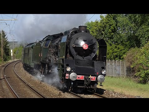 Steam trains in France