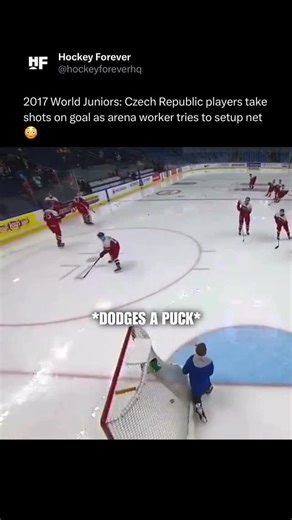 Hockey Forever on Instagram: "Save this video and watch it the next time you think you’re having a rough day at work. 😅 (Via: @tsn_official )"