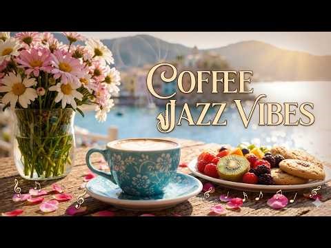 Bossa Nova Coffee Vibes ☕ Tropical Beach Morning Jazz & Summer Cafe Music for Relax Focus
