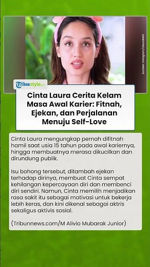 Cinta Laura Cerita Kelam Masa Awal Karier: Fitnah, Ejekan, dan Perjalanan Menuju Self-Love