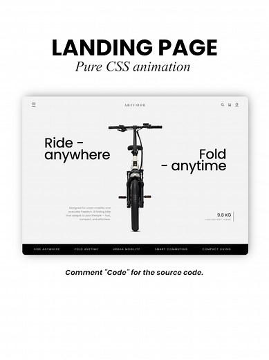 Create an E-commerce Landing Page with Pure CSS