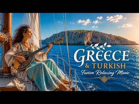 Greek & Turkish Fusion Relaxing Music Slow Chill Music 🌙 Oud & Bouzouki Relaxation