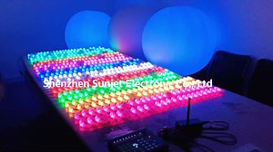 New Product 4 LED Lights Custom Logo Remote Controlled LED Bracelet, DMX Control LED Wristband for Event 2.4G 20 Zones Available