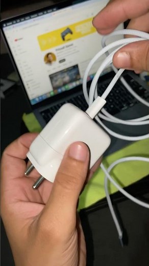 Best Charger for MacBook Air #Shorts 😍 Apple 30W Type C Fast Charger Adapter #review PrinzeE Gamer