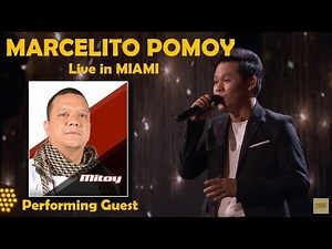MARCELITO POMOY: Live in MIAMI - MITOY YONTING performing guest