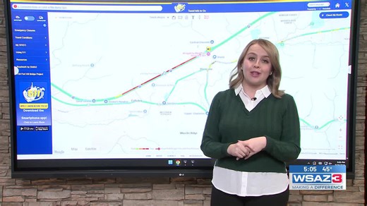 Heavy traffic affecting I-64 westbound