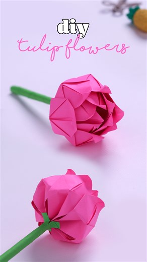 129K views · 764 reactions | How to make Paper Flowers | DIY Tulip Flowers | Paper Flowers #diy #diyvideo #diycrafts #diytutorial #diyprojects #artandcraft #easydiy #papercraft #tulips #paperflowers #flowermaking #tulipflowers #crafting #craftideas #crafts #handmadecrafts #tutorial #howtomake | D.I.Yay | Facebook