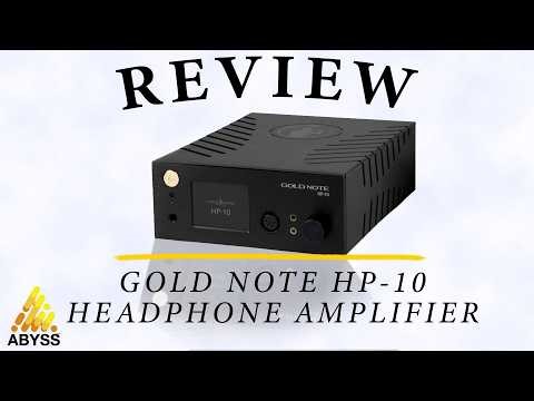 Gold Note HP-10 Headphone Amp DAC