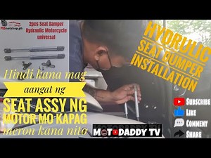 nmax v2.1 installing hydraulic steering dumper seat..