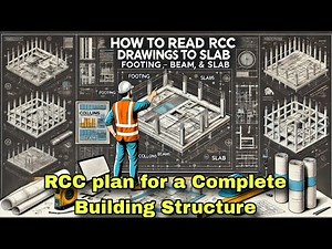 How to read an RCC (Reinforced Cement Concrete) plan for a complete building structure